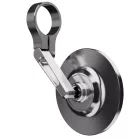 Oglindă capăt de ghidon Highsider Conero-XS, braț scurt, crom (bucată)