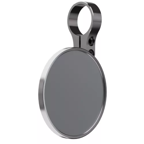 Oglindă capăt de ghidon Highsider Conero-XS, braț scurt, crom (bucată)