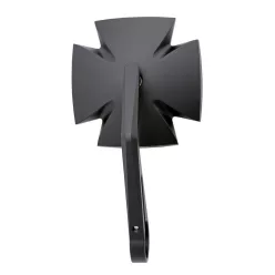   Oglindă capăt de ghidon Highsider Iron Cross, negru (bucată)