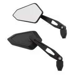   Oglindă Highsider Booster, filet M10 dreapta, negru (pereche)