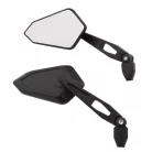 Oglindă Highsider Booster, filet M8 dreapta, negru (pereche)