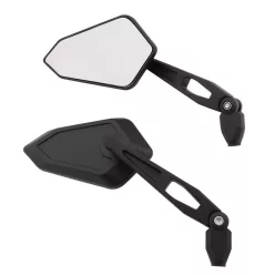   Oglindă Highsider Booster, filet M8 dreapta, negru (pereche)