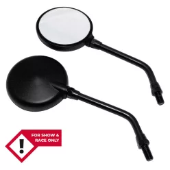 Oglindă Highsider Mini, negru (pereche)