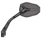 Oglindă Highsider Victory-Slim, negru mat (pereche)