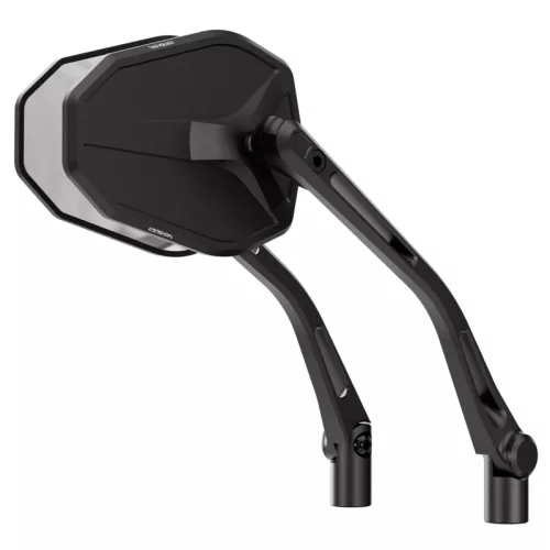 Oglindă Highsider Victory-Slim, negru mat (pereche)