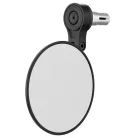 Oglindă capăt de ghidon Highsider Montana-Slim Evo, braț scurt, negru mat (bucată)