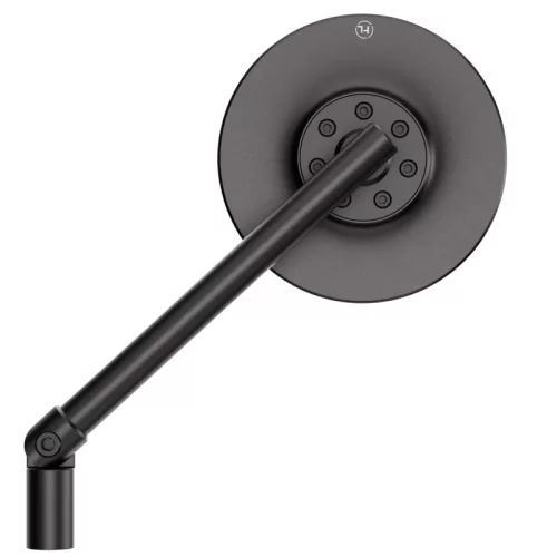 Oglindă Highsider Conero Black Edition, negru mat (bucată)