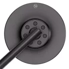 Oglindă Highsider Conero Black Edition, negru mat (bucată)