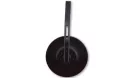 Oglindă capăt de ghidon Highsider Conero 2 Black Edition, braț lung, negru mat (bucată)