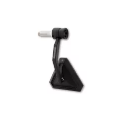   Oglindă capăt de ghidon Highsider Tetra cu semnalizator LED, negru (bucată)