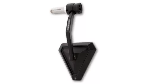 Oglindă capăt de ghidon Highsider Tetra cu semnalizator LED, negru (bucată)