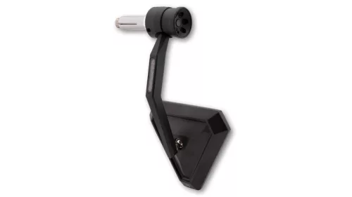 Oglindă capăt de ghidon Highsider Tetra cu semnalizator LED, negru (bucată)