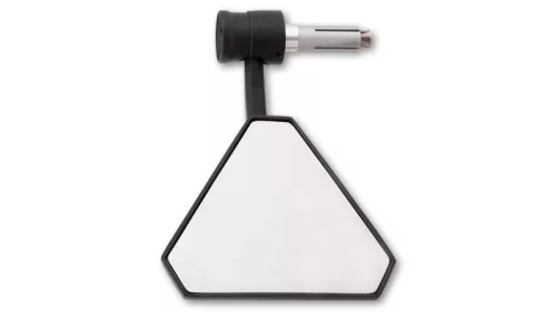 Oglindă capăt de ghidon Highsider Tetra cu semnalizator LED, negru (bucată)