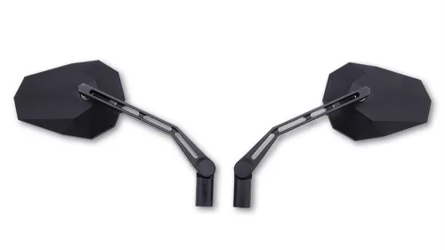 Oglindă Highsider Stealth-X1, negru (pereche)