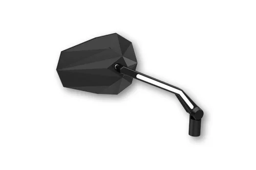 Oglindă Highsider Stealth-X3 cu lumină de poziție LED, negru (pereche)