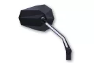 Oglindă Highsider Stealth-X3 cu lumină de poziție LED, negru (pereche)