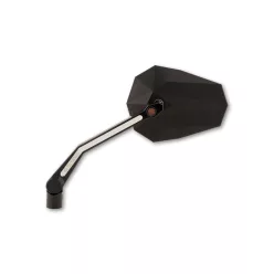   Oglindă Highsider Stealth-X4 cu semnalizator LED și lumină de poziție, negru (pereche)