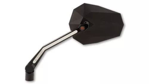 Oglindă Highsider Stealth-X4 cu semnalizator LED și lumină de poziție, negru (pereche)