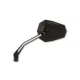Oglindă Highsider Stealth-X4 cu semnalizator LED și lumină de poziție, negru (pereche)