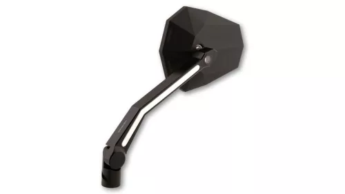 Oglindă Highsider Stealth-X4 cu semnalizator LED și lumină de poziție, negru (pereche)