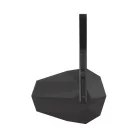 Oglindă capăt de ghidon Highsider Stealth-X6, braț lung, negru mat (bucată)