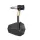 Oglindă capăt de ghidon Highsider Stealth-Rim X7 cu semnalizator LED, negru mat (bucată)
