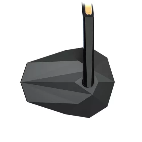 Oglindă capăt de ghidon Highsider Stealth-Rim X7 cu semnalizator LED, negru mat (bucată)