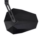 Oglindă capăt de ghidon Highsider Stealth-X5 Evo, braț scurt, negru mat (bucată)