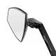 Oglindă Highsider Wave, negru/negru (pereche)