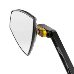 Oglindă Highsider Wave, negru/auriu (pereche)