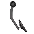 Oglindă capăt de ghidon Highsider Victory-Rim cu semnalizator LED, negru mat (bucată)