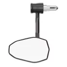 Oglindă capăt de ghidon Highsider Victory-Rim cu semnalizator LED, negru mat (bucată)