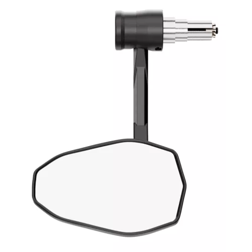 Oglindă capăt de ghidon Highsider Victory-Rim cu semnalizator LED, negru mat (bucată)
