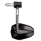 Oglindă capăt de ghidon Highsider Victory-Rim cu semnalizator LED și lumină de poziție, negru (bucată)