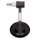 Oglindă capăt de ghidon Highsider Montana-Rim cu semnalizator LED, negru (bucată)