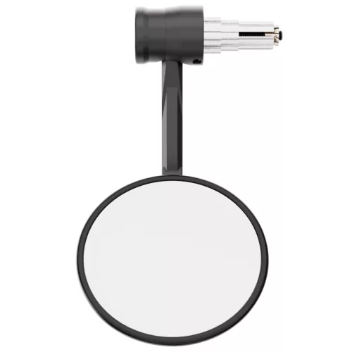 Oglindă capăt de ghidon Highsider Montana-Rim cu semnalizator LED, negru (bucată)