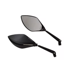   Oglindă de carenaj Highsider Torezzo cu semnalizator LED, negru (pereche)