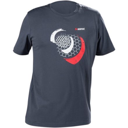 Akrapovic Tee Men Mesh Bl/Gr S 801758