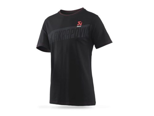T-SHIRT BLACK MEN M AKRAPOVIC 802043