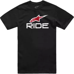 Tricou Casual Alpinestars Ride 4.0 CSF negru/alb/rosu