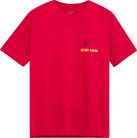 Tee Ss Csf Swerve Red M