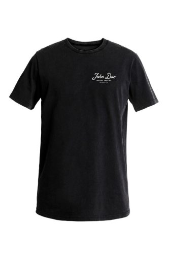 Tricou John Doe Lettering negru