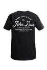 Tricou John Doe Lettering negru