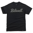 TEE SCRIPT GREY BK SM