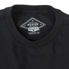 TEE SCRIPT GREY BK SM