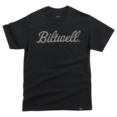 TEE SCRIPT GREY BK MD