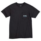 TEE OLD JUNK POCKET BK BK SM