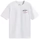 Tricou Casual Alpinestars Pop Helmet CSF alb