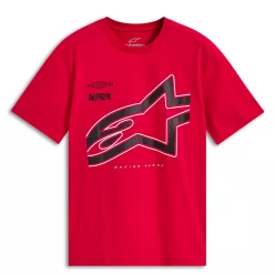 Tricou Casual Alpinestars Authority CSF rosu