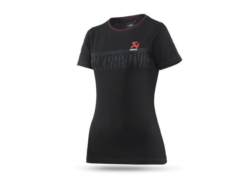 T-SHIRT BLACK WMN M AKRAPOVIC 802050